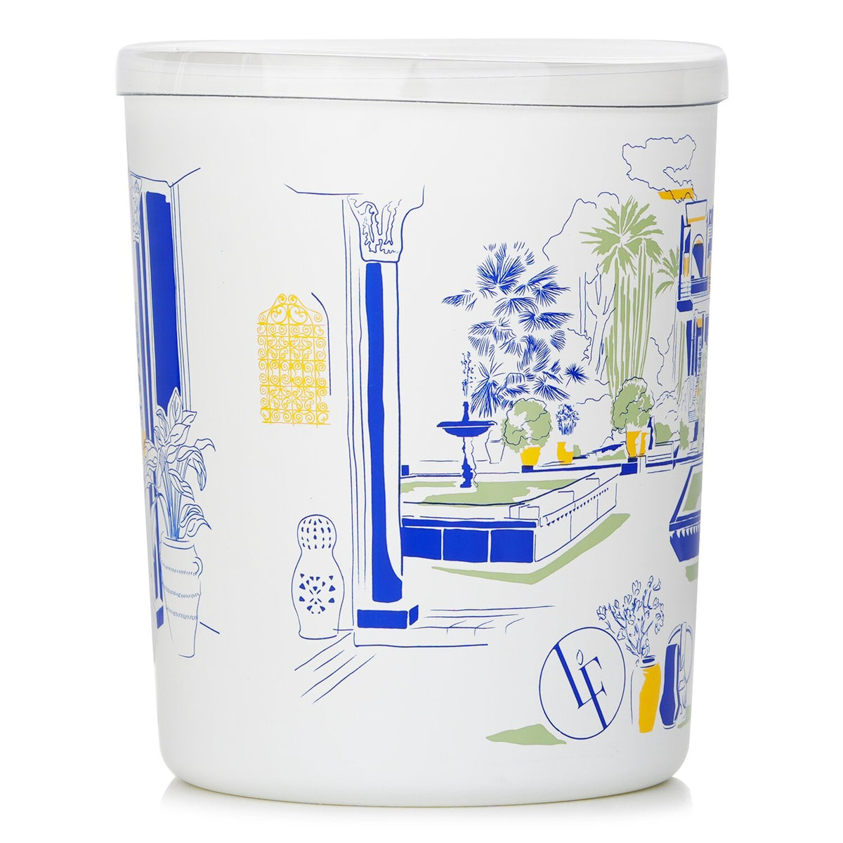 Bougies la Francaise - Blue Garden Scented Candle - 180g/6.35oz