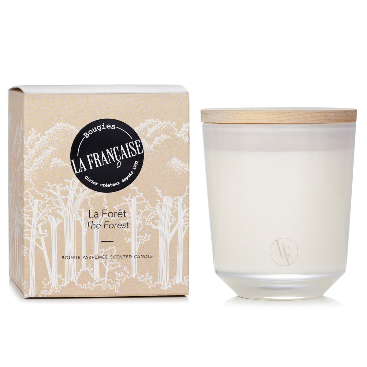 Bougies la Francaise - Vegetable Wax The Forest Scented Candle - 200g/7.05oz