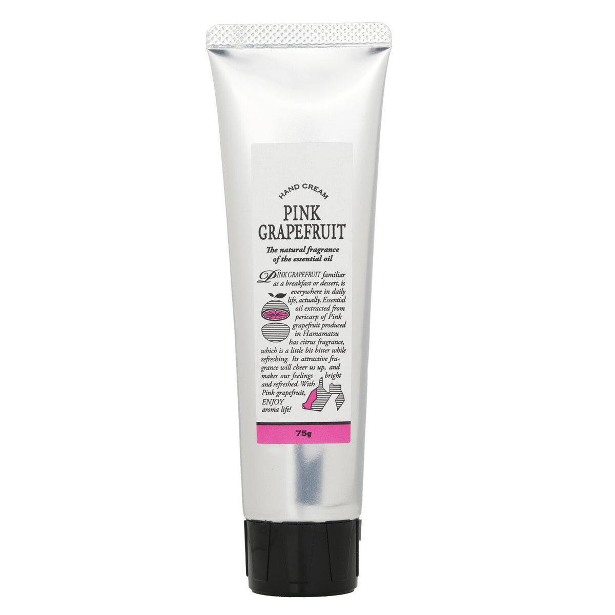 Daily Aroma Japan - Hand Cream - Pink Grapefruit - 75g