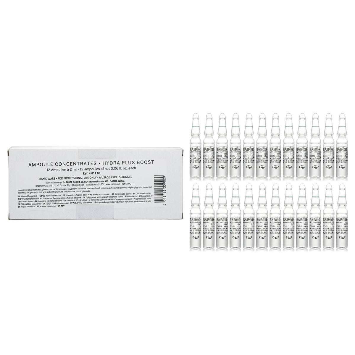 Babor CP Ampoule Concentrates Hydra Plus Boost 24x2ml/0.06oz