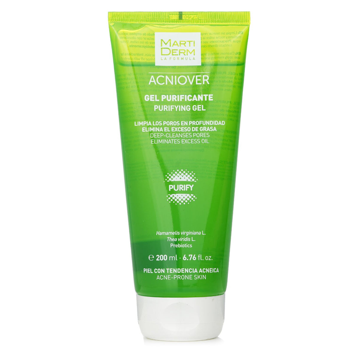 Martiderm - Acniover Purifying Gel Deep-cleanses Pores Eliminates Excess Oil (F