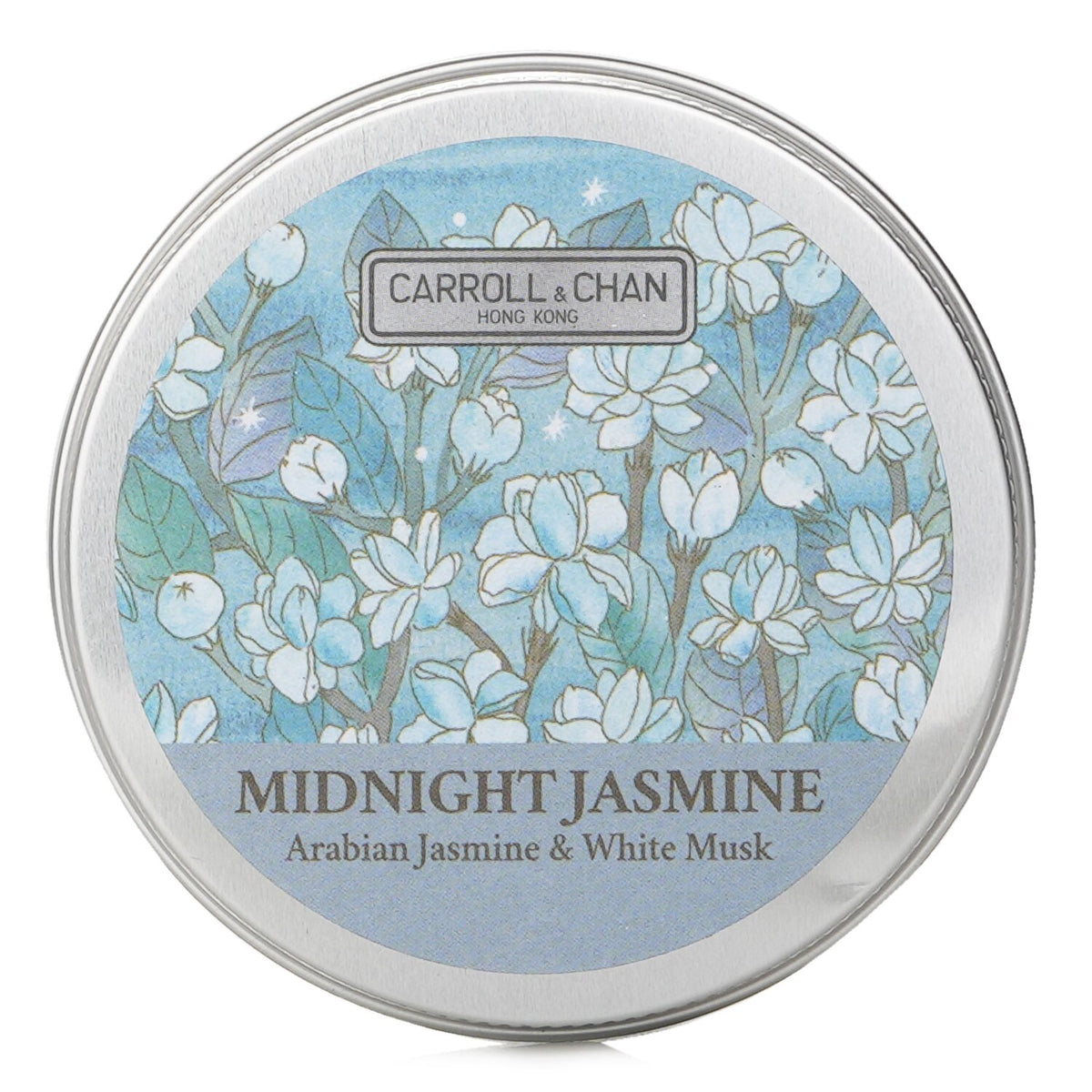 Carroll & Chan - 100% Beeswax Mini Tin Candle - # Midnight Jasmine (Arabian Jasm