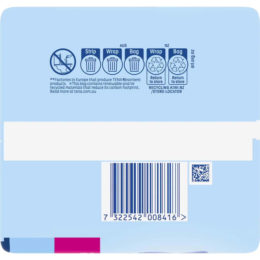 Tena Pads Maxi Night Long Length 6pack