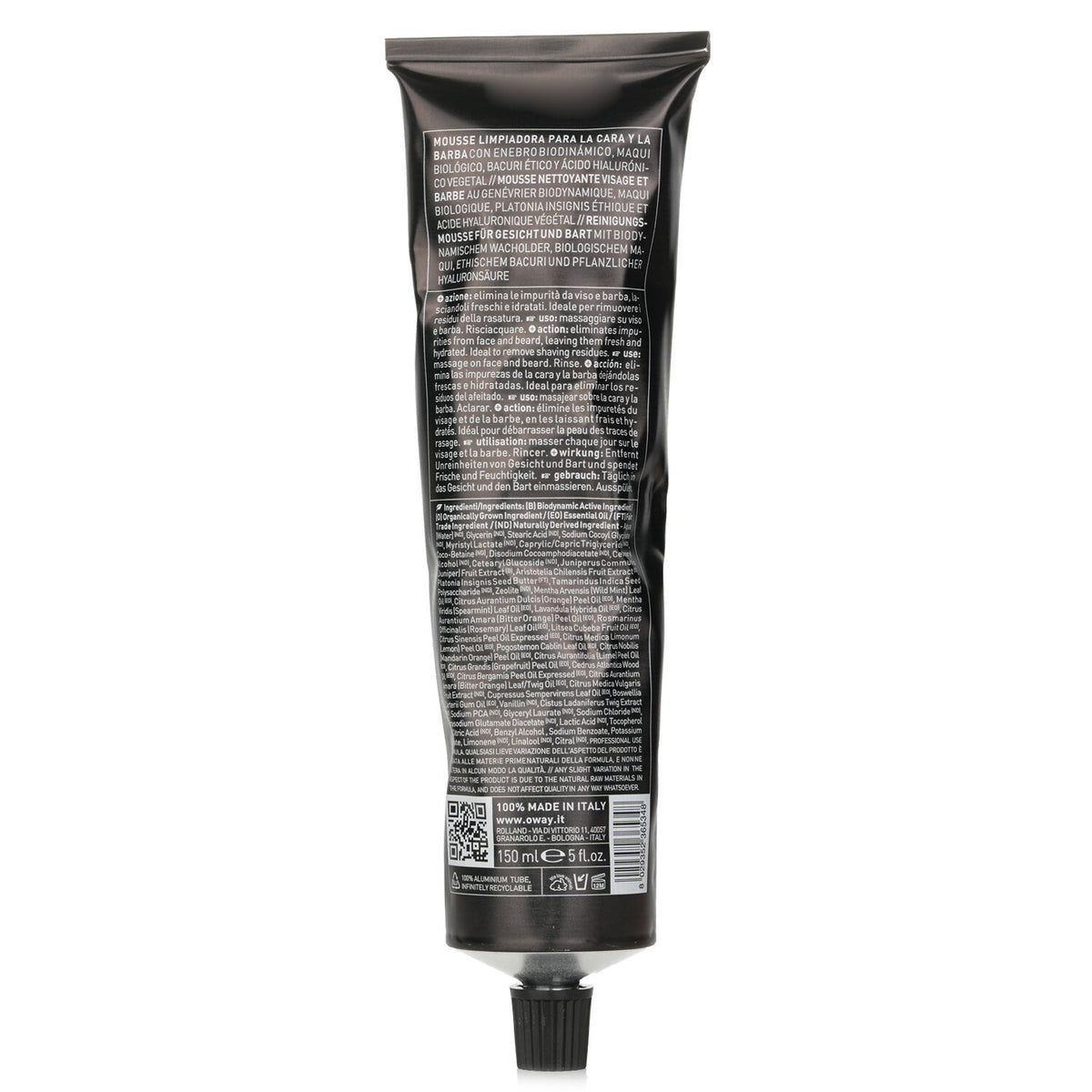 Oway - Face & Beard Hydrating Cleanser - 150ml/5oz