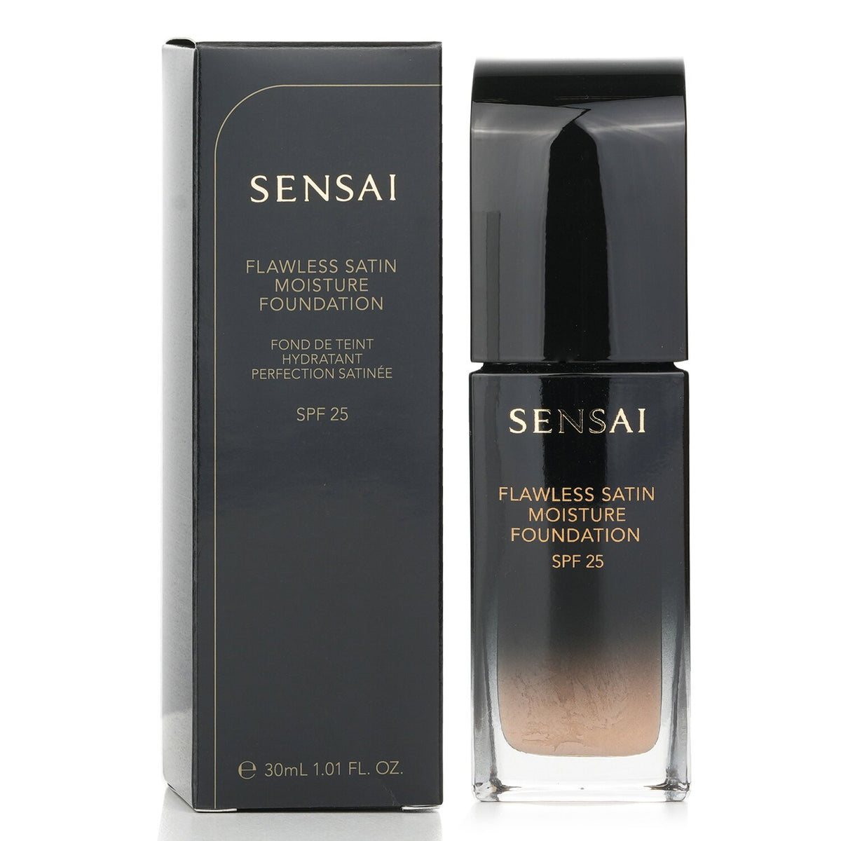 Kanebo - Sensai Flawless Satin Moisture Foundation SPF 25 - # FS204.5 Warm Beige