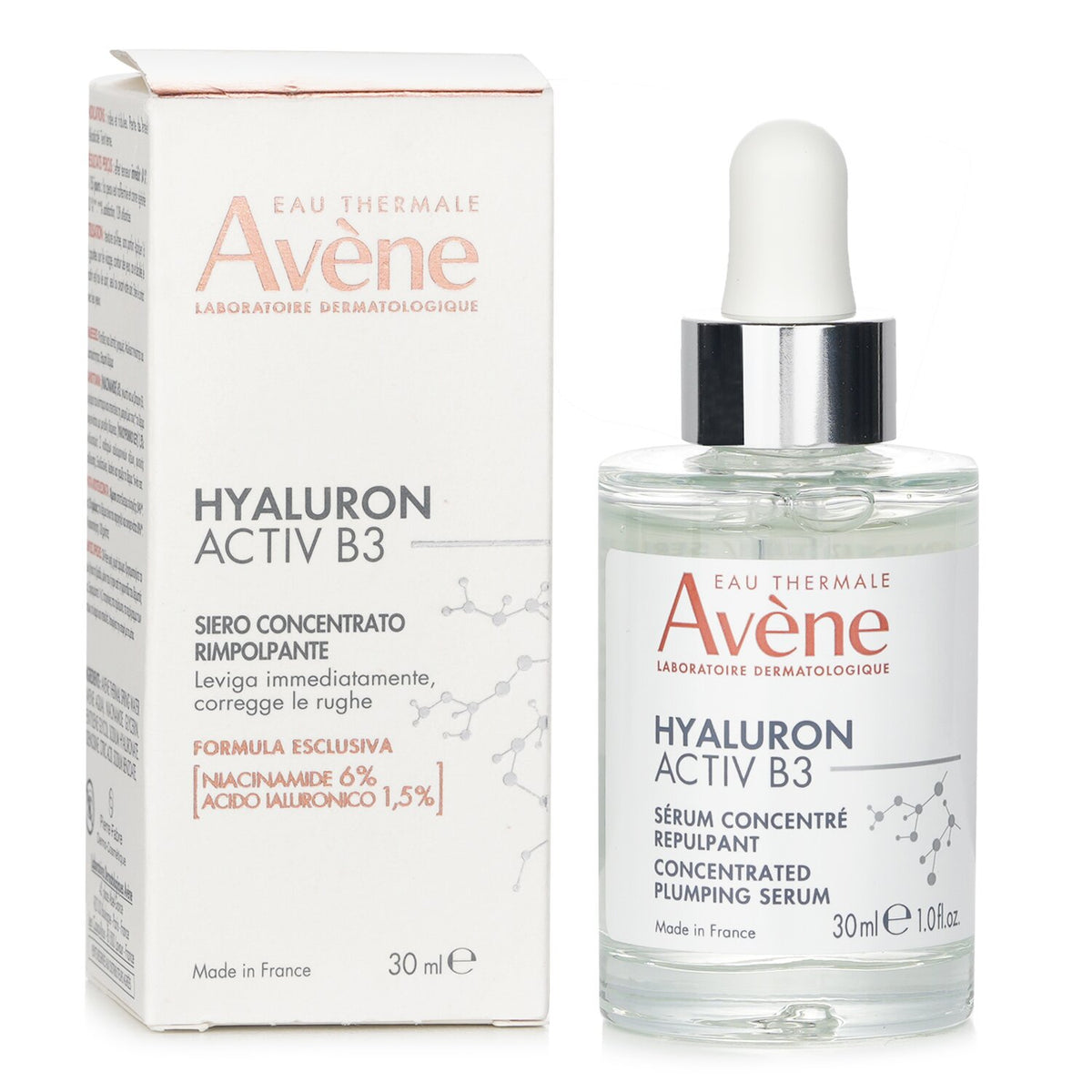 Avene - Hyaluron Activ B3 Concentrated Plumping Serum - 30ml