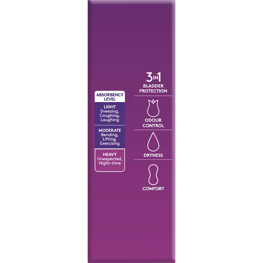 Poise Pads Overnight 16pack