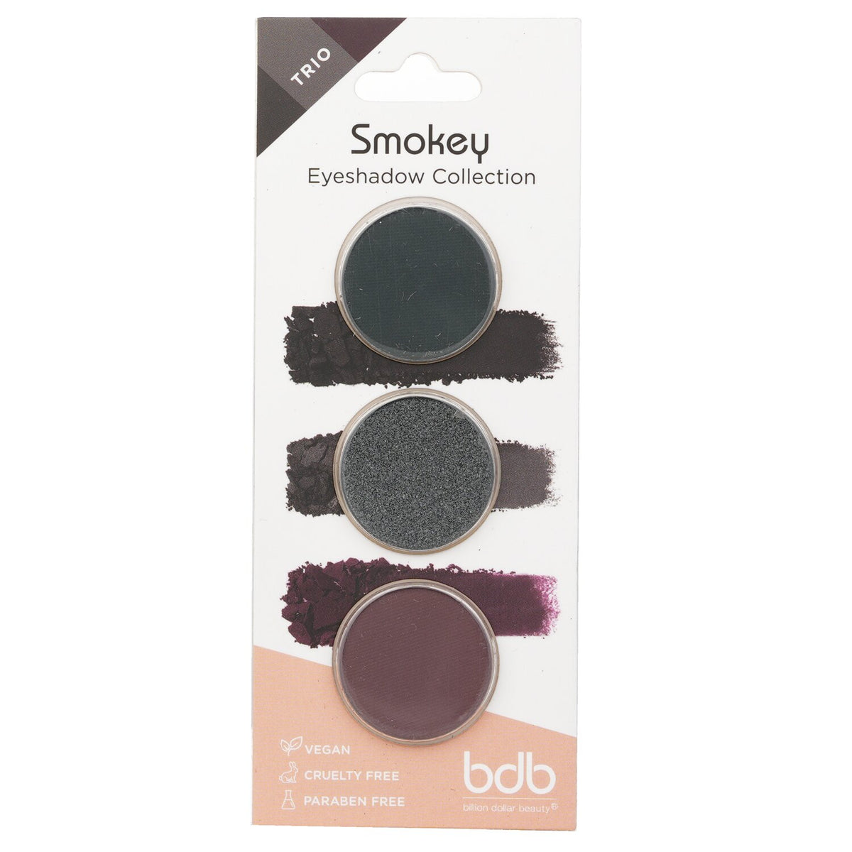 Billion Dollar Brows - Eyeshadow Collection Trio - #Smokey - 3.5g/0.126oz