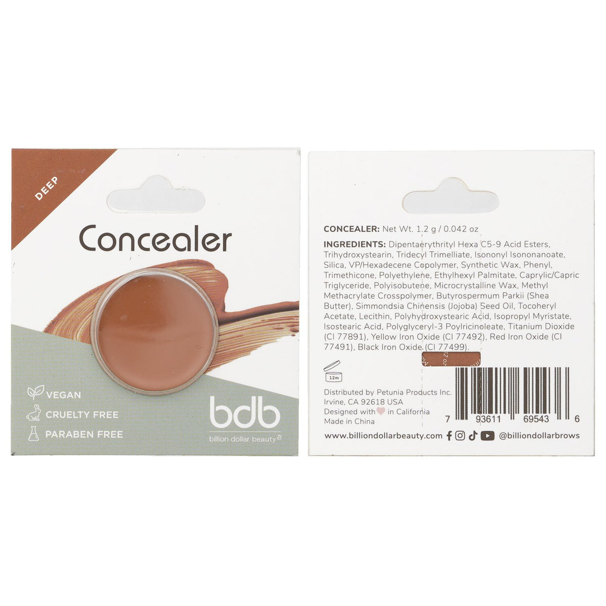 Billion Dollar Brows - Concealer - # Deep - 1.2g/0.042oz