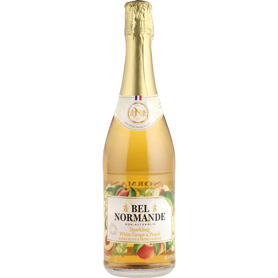 Bel Normande Sparkling Whte Grape & Peach 750mL