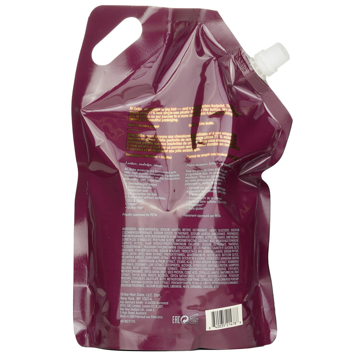 Oribe - Shampoo For Beautiful Color (Liter Refill) - 1000ml/33.8oz