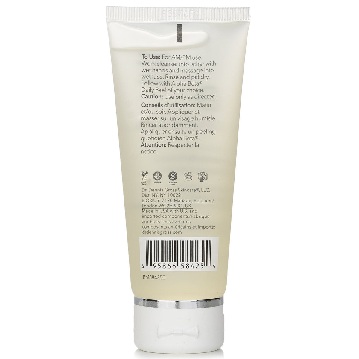 Dr Dennis Gross - Alpha Beta AHA/BHA Daily Cleansing Gel - 60ml/2oz