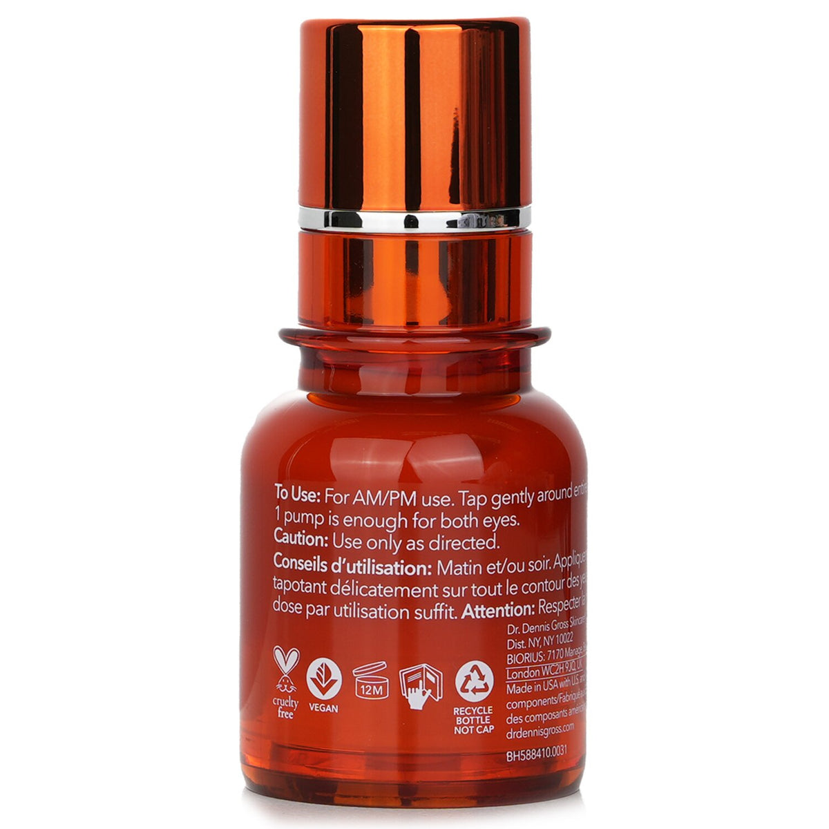 Dr Dennis Gross - Vitamin C Lactic Firm & Bright Eye Treatment - 15ml/0.5oz