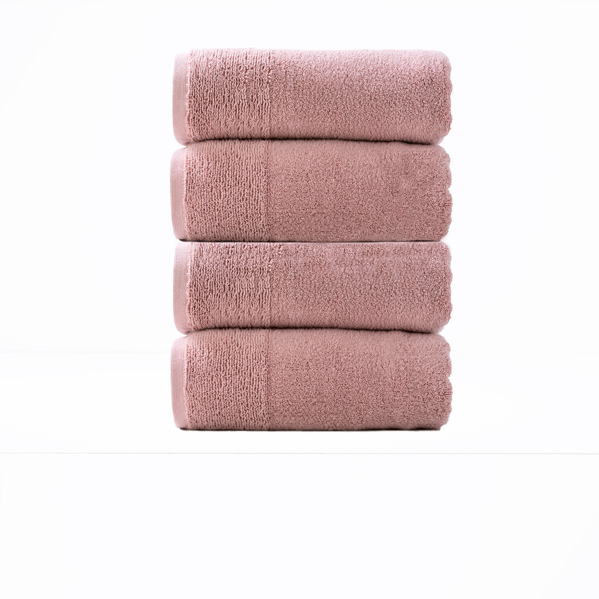 Renee Taylor Aireys 650 GSM Zero Twist 4 Piece Bath Towel Cherwood