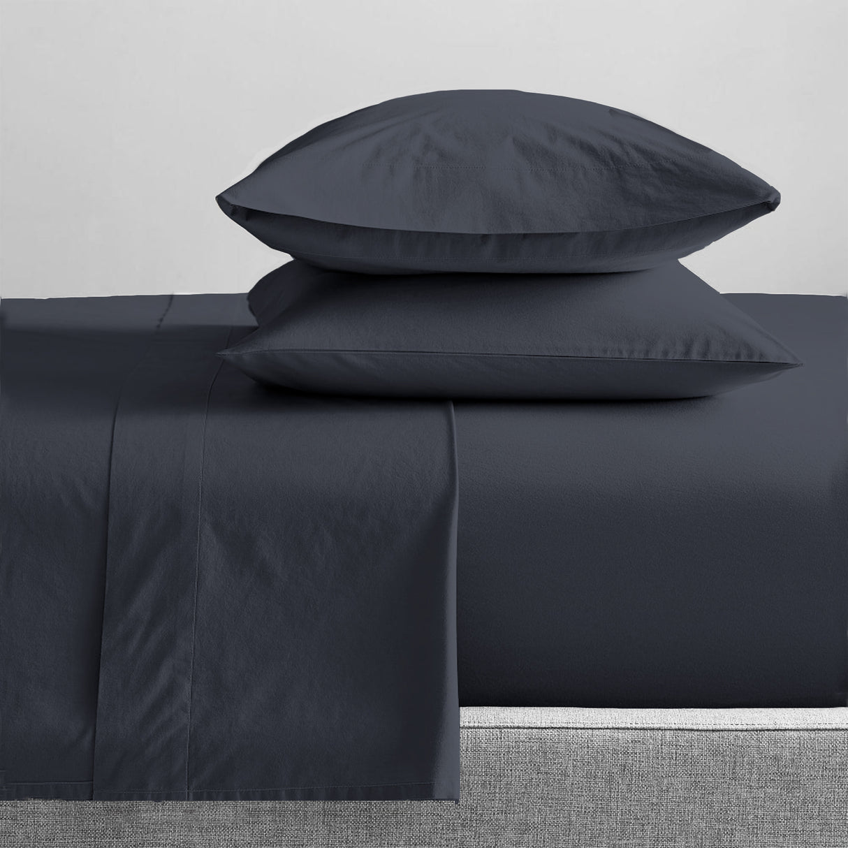 Renee Taylor 300 TC 100 % Organic Cotton Sheet Set Single Turbulence