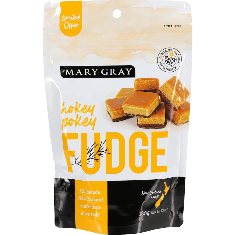 Mary Gray Fudge Hokey Pokey Bag 180g