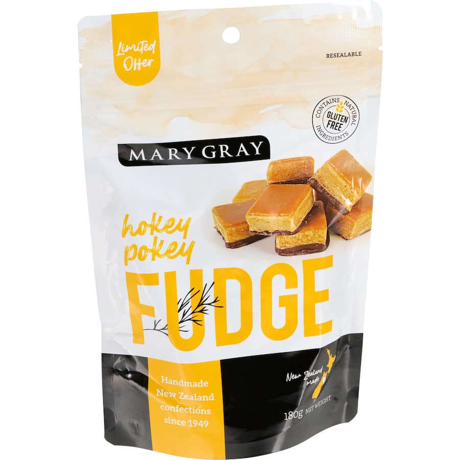 Mary Gray Fudge Hokey Pokey Bag 180g