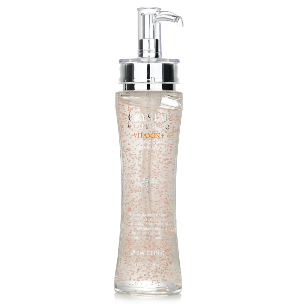 3W Clinic - Crystal White Milky Essence Vitamin+ - 150ml/5.07oz