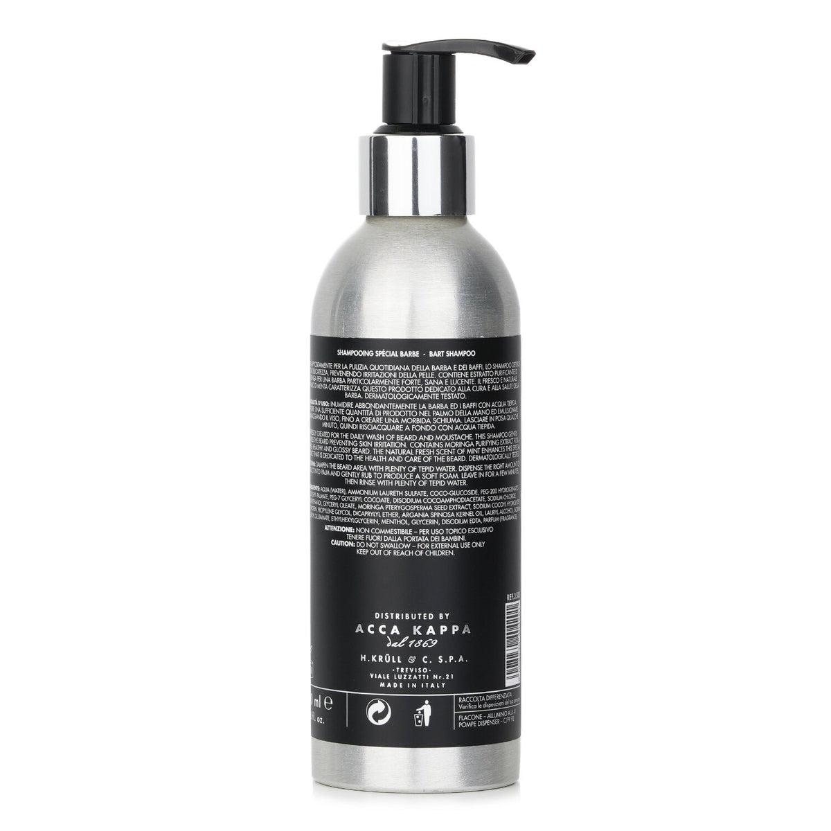 Acca Kappa - Beard Shampoo - 200ml/6.76oz
