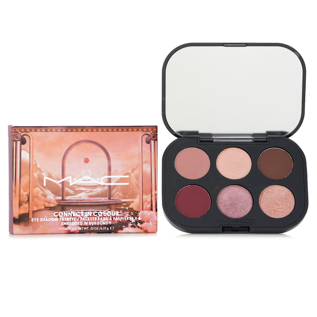 MAC - Connect In Colour Eye Shadow Palette (6x Eyeshadow) - # Embedded In Burgun