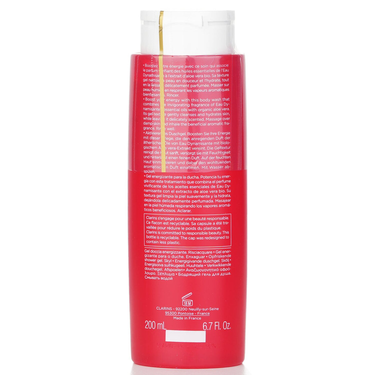 Clarins - Eau Dynamisante Energizing Fresh Shower Gel - 200ml/6.7oz