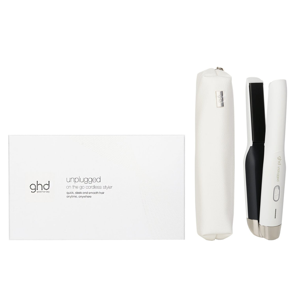 GHD - Unplugged On The Go Cordless Styler - # White - 1pc