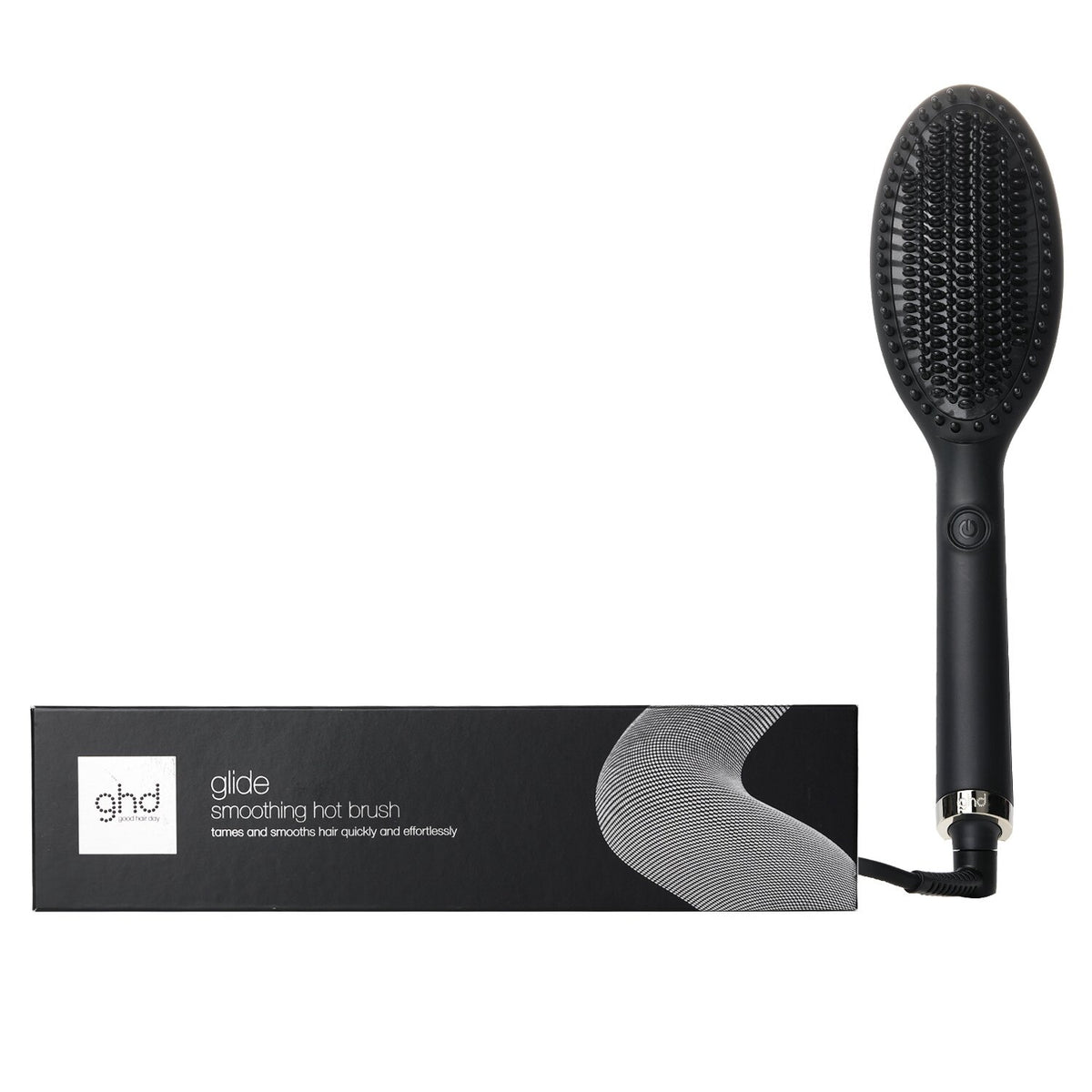 GHD - Glide Smoothing Hot Brushes - # Black - 1pc