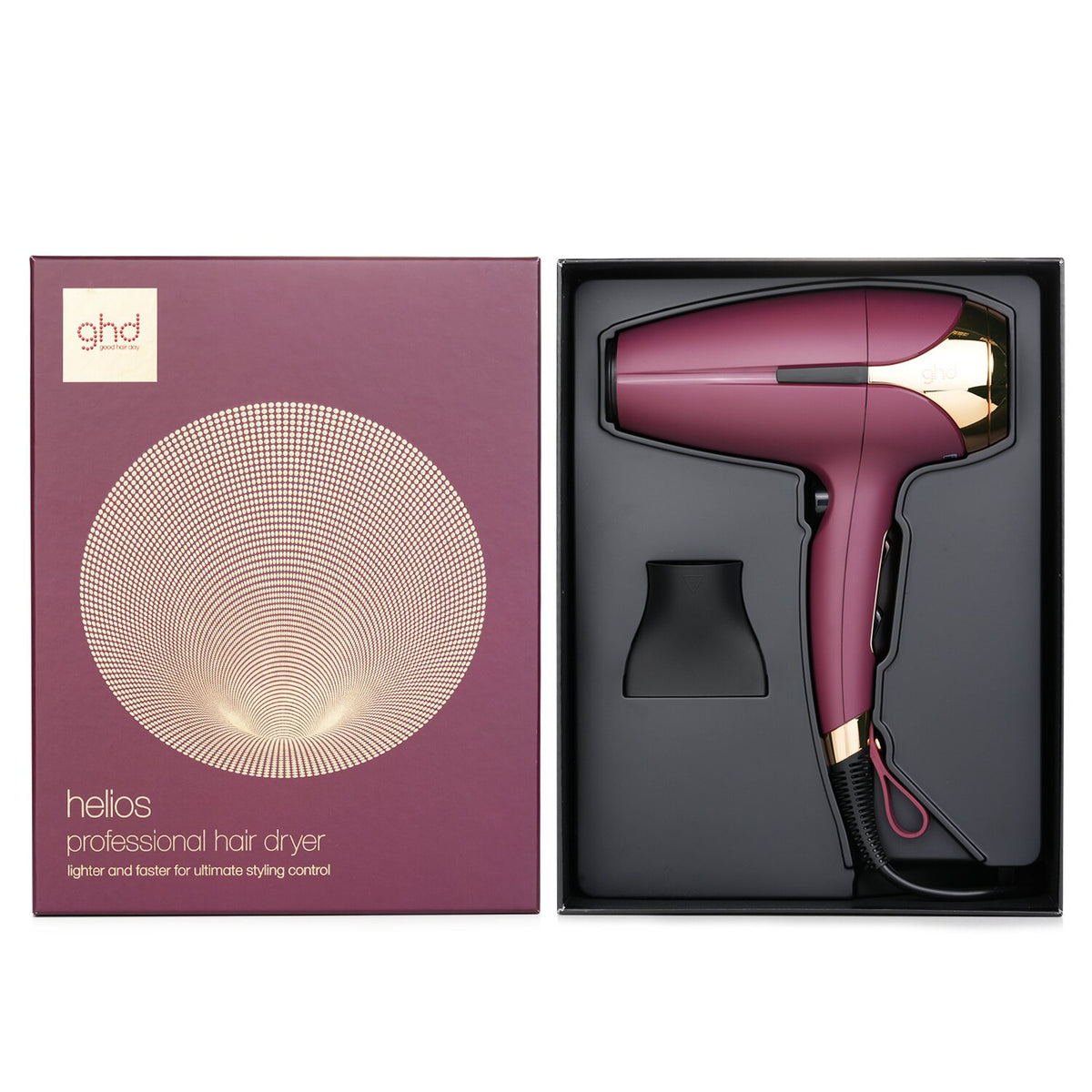 GHD - Helios Professional Hair Dryer - # Plum - 1pc