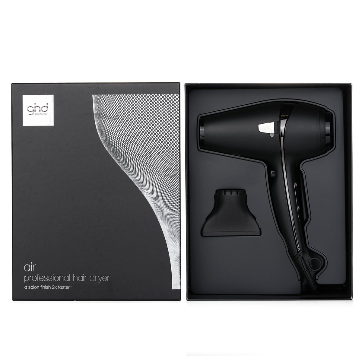 GHD - Air Professional Hair Dryer - # Black - 1pc