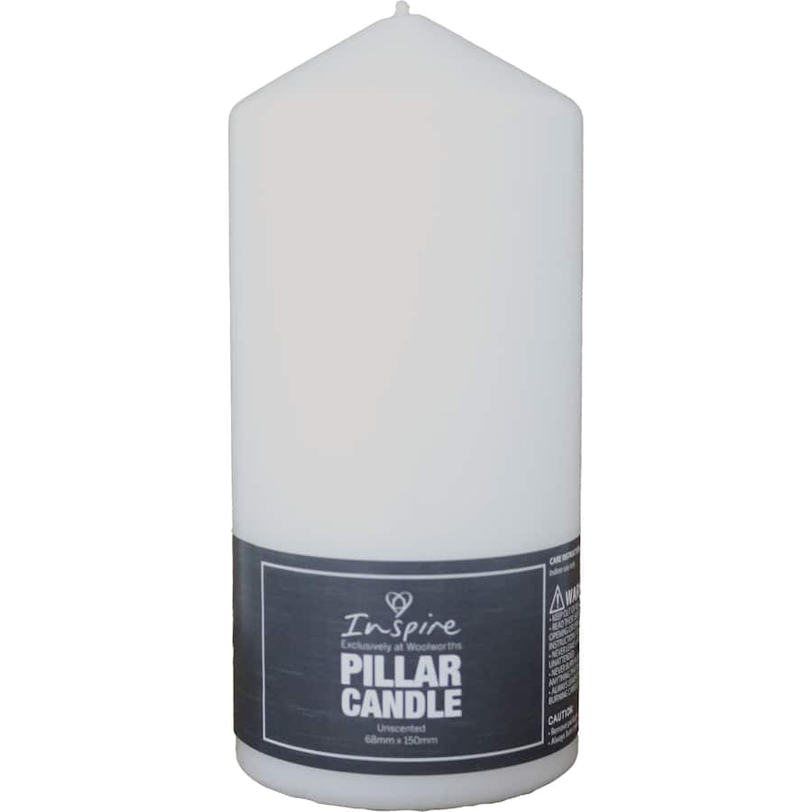 Inspire Candle Pillar 150mm x 68mm