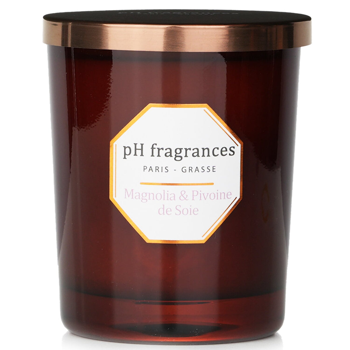 pH fragrances - Scented Candle Magnolia & Pivoine de Soie - 180g/6.3oz