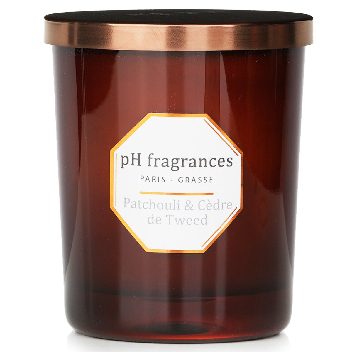 pH fragrances - Scented Candle - Patchouli & Cedre De Tweed - 180g/6.3oz