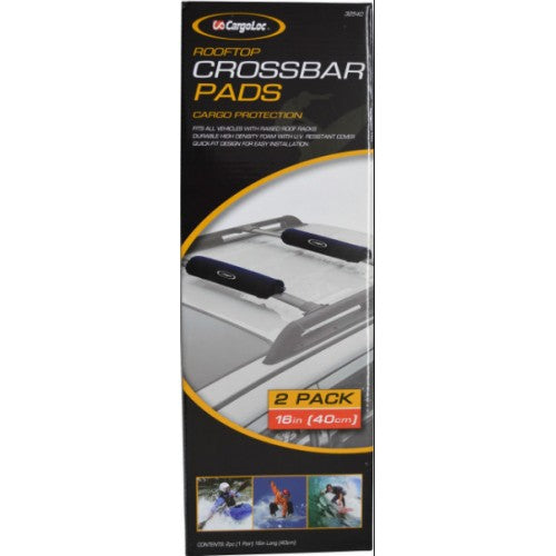 Vehicle Rooftop Cross Bar Pads 2pcecargoloc #32540
