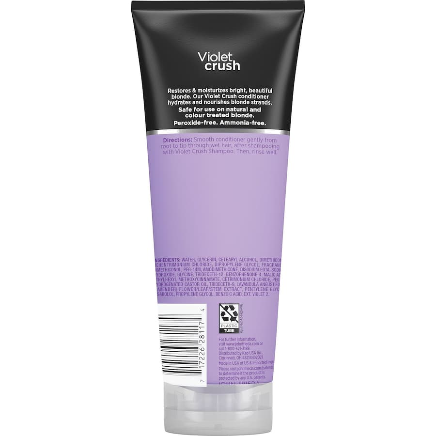 John Frieda Conditioner Purple Violet Crush Tube 250mL