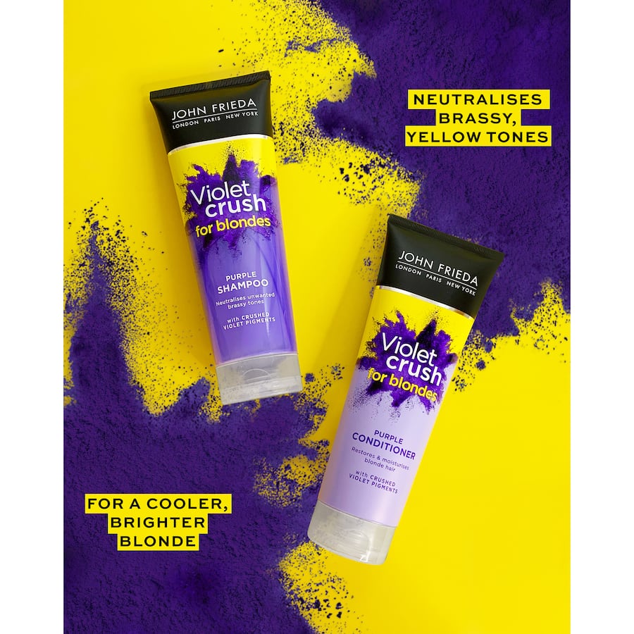 John Frieda Conditioner Purple Violet Crush Tube 250mL