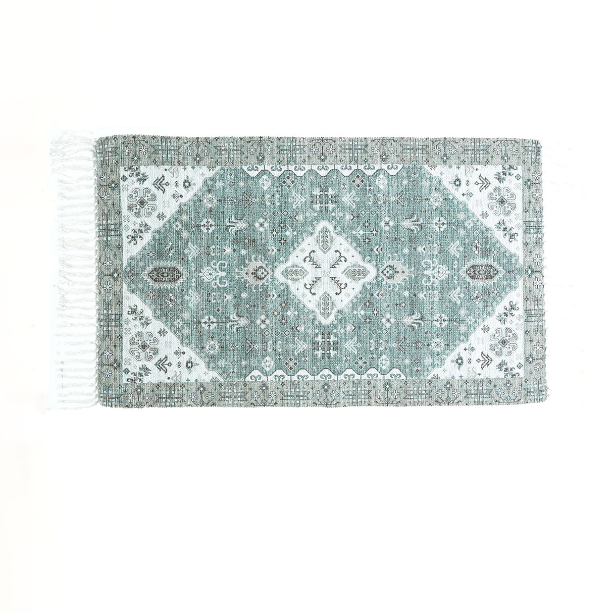 Renee Taylor Karabakh Vintage Handwoven Bath Rug 65 x 110cms