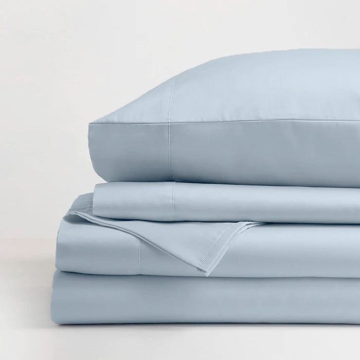 Ddecor Home 1500 Thread count Premium Cotton Blend Sheet Set Queen Seafoam