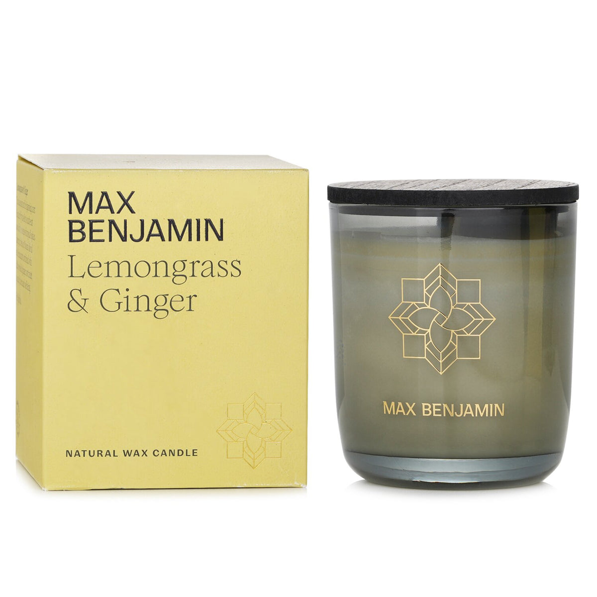 Max Benjamin - Natural Wax Candle - Lemongrass & Ginger - 210g/7.4oz