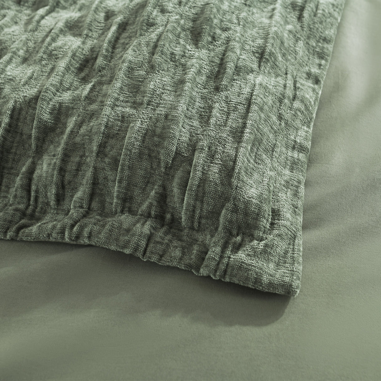 Renee Taylor Harper Jacquard Quilt / Duvet Cover Set King Juniper