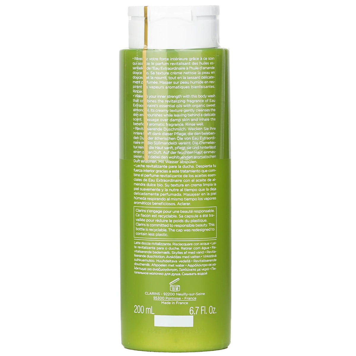 Clarins - Eau Extraordinaire Revitalizing Shower Milk - 200ml/6.7oz