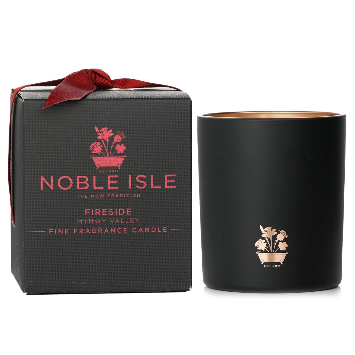 Noble Isle - Fireside Fine Fragrance Candle - 200g/7.05oz