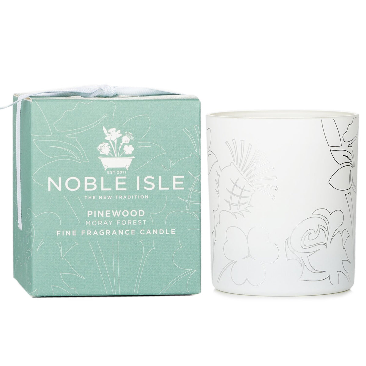 Noble Isle - Pinewood Fine Fragrance Candle - 200g/7.05oz