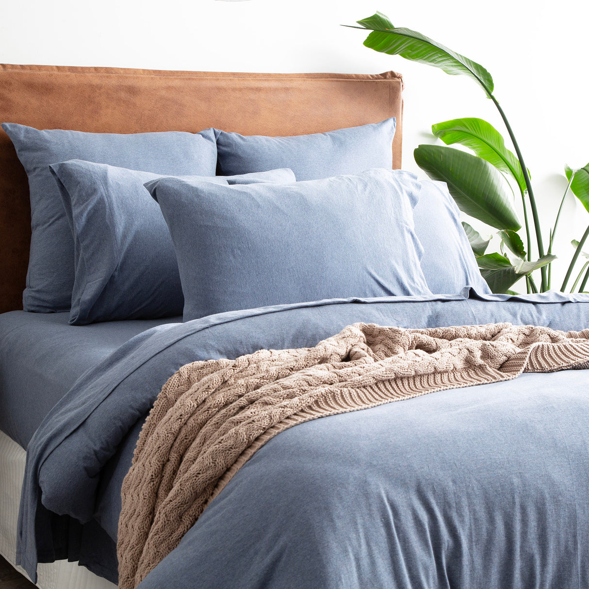 Renee Taylor Comfort Organic Cotton Euro P/Case Ink