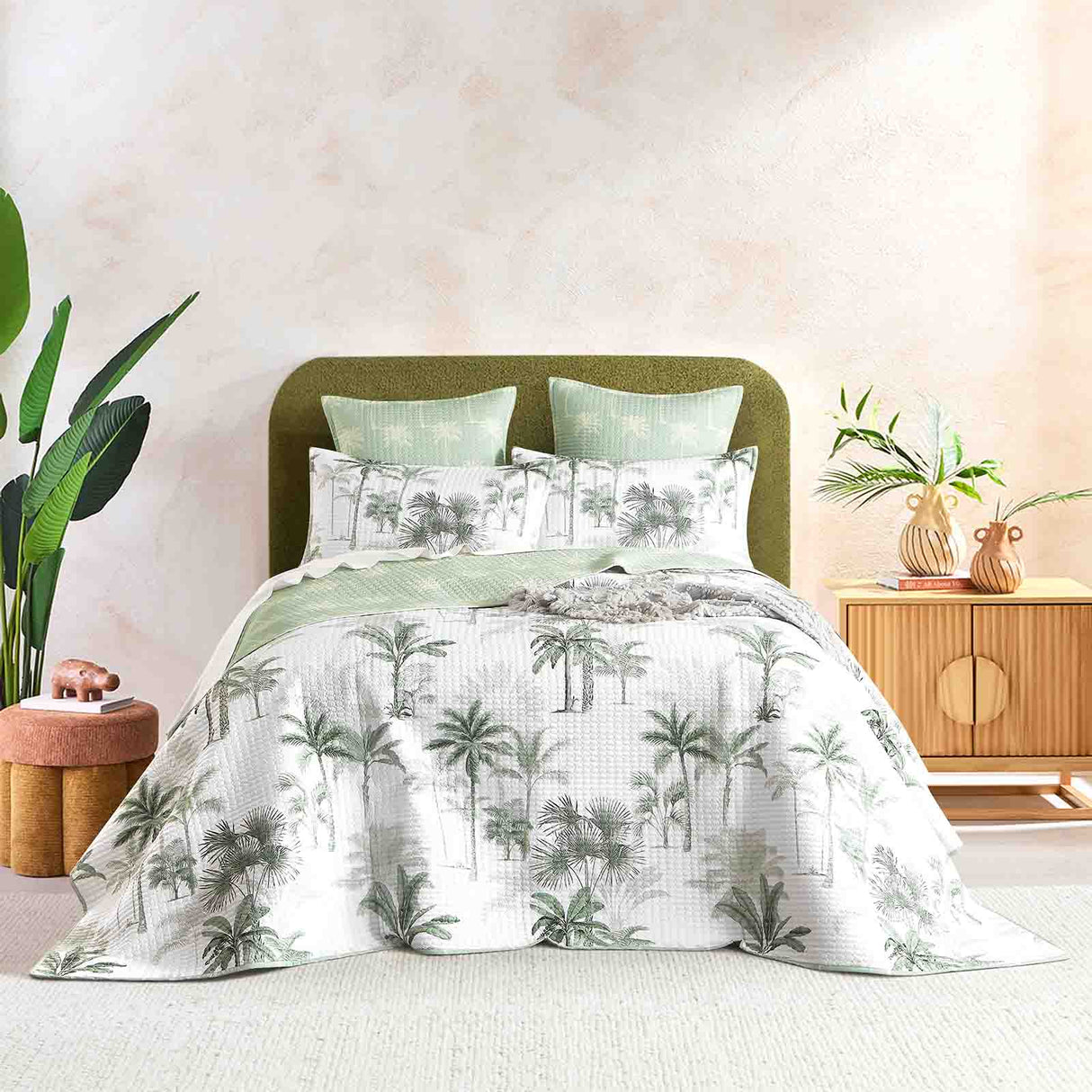 Renee Taylor Marbella Quilted Reversible Euro Pillowcase