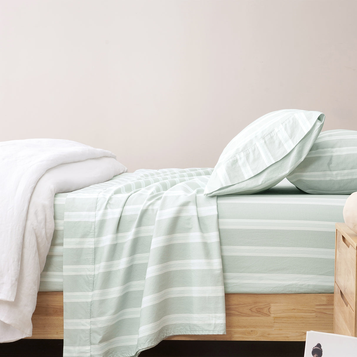 Renee Taylor Frankie Patterned Cotton Sheet Set Super King
