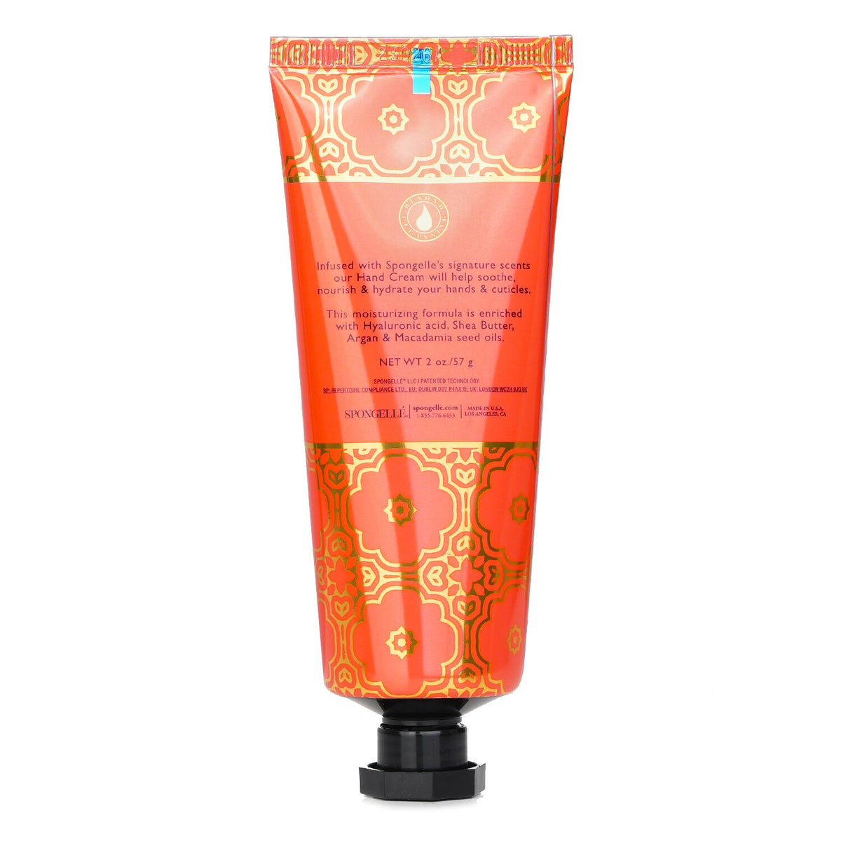 Spongelle - Hand Cream - Papaya Yuzu - 57g/2oz