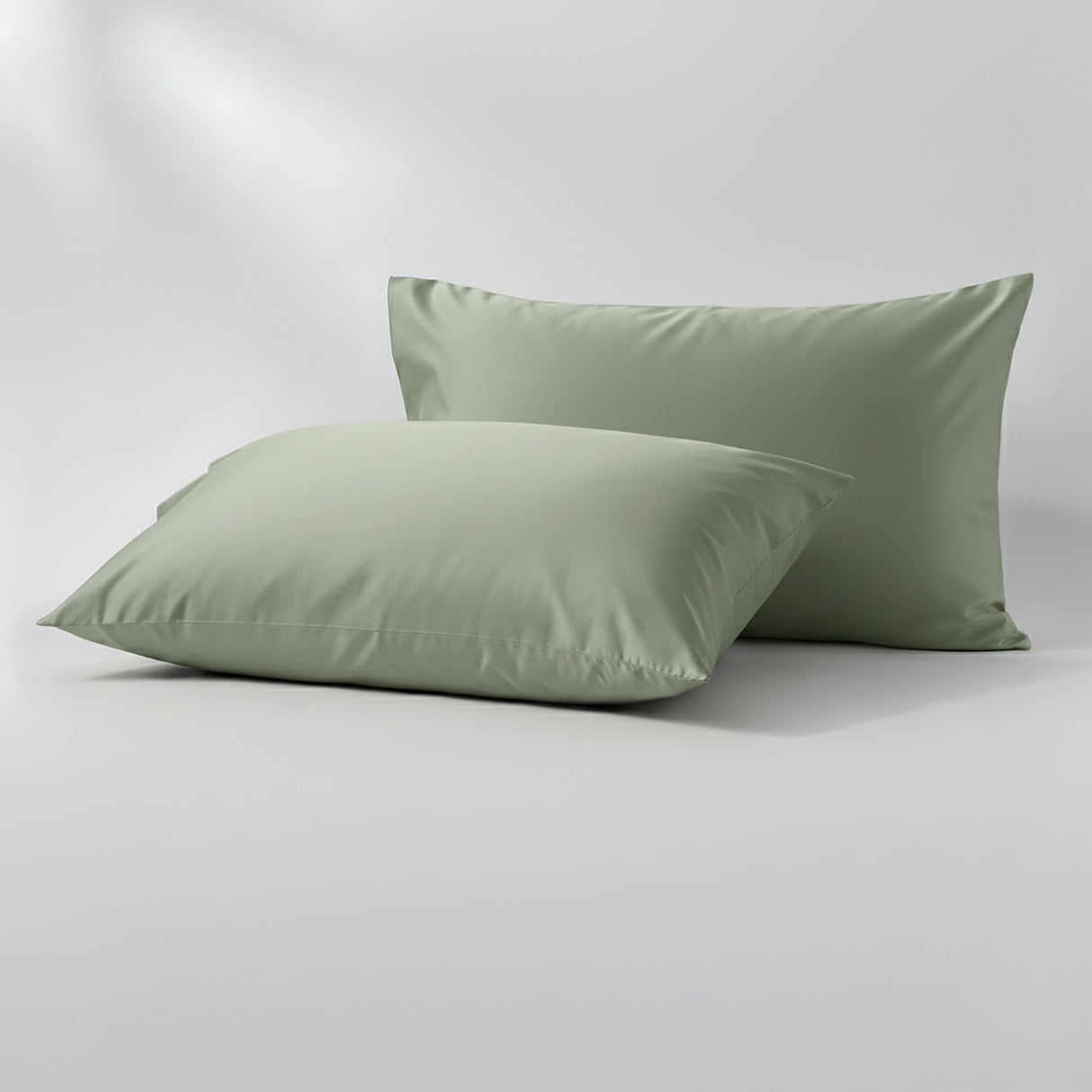 400 Thread Count Egyptian Cotton Fitted & Pillow Case Super King Basil