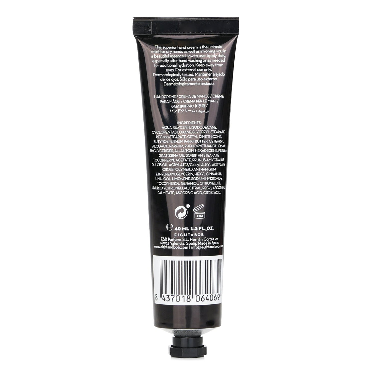 Eight & Bob - Les Essentiels Hand Cream - 40ml/1.3oz