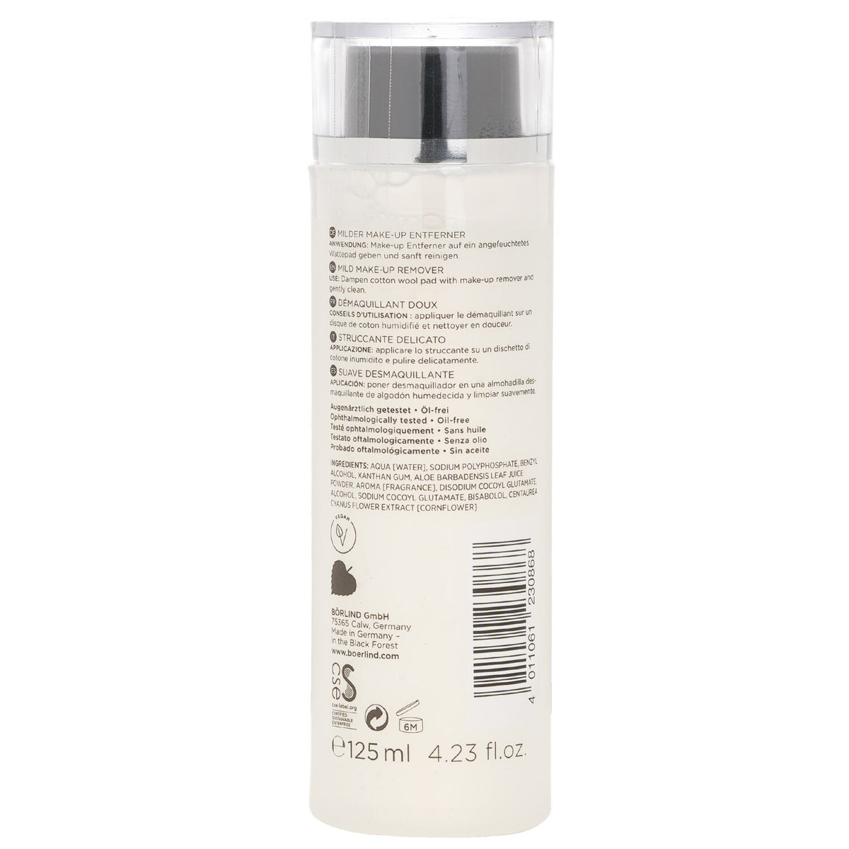 Annemarie Borlind - Make Up Remover Eyes & Lips - 125ml/4.23oz