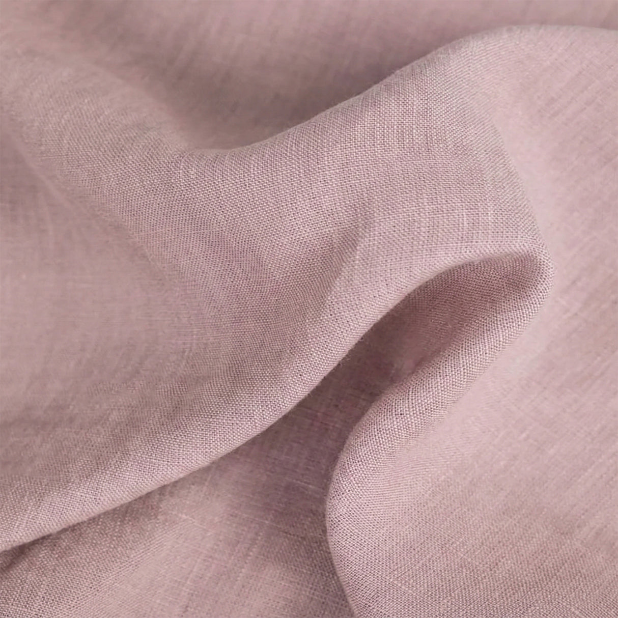 Renee Taylor Washed Linen Cotton Quilt Cover Set King Woodrose